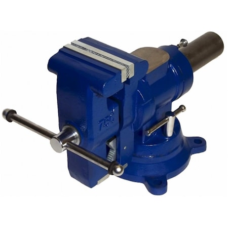 Yost Vises YOST MODEL 750-DI; YOST 5-.12 in. MULTI-JAW ROTATING COMBINATION PIPE & BENCH VISE 750-DI